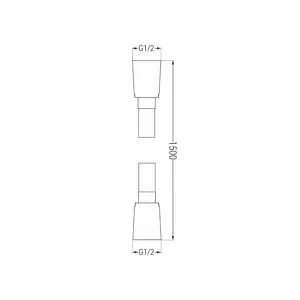 Sprchový set podomietkový MEXEN CUBE DR02 25 cm grafit