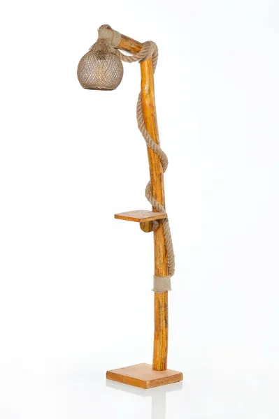 Opviq Stojacia lampa Arbor I 140 cm hnedá
