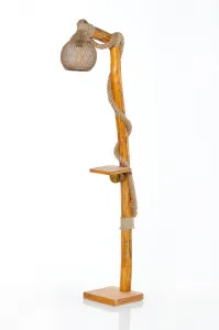 Opviq Stojacia lampa Arbor I 140 cm hnedá