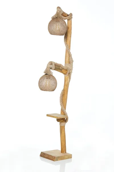Opviq Stojacia lampa Arbor II 140 cm hnedá