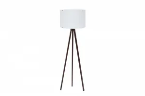 Opviq Stojacia lampa 145 cm biela