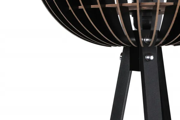 Opviq Stojacia lampa Cami čierna