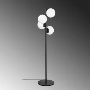 Opviq Stojacia lampa Faze 130 cm čierna