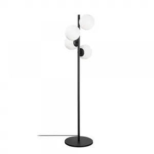 Opviq Stojacia lampa Faze 130 cm čierna