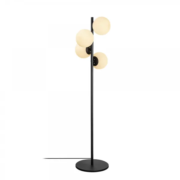 Opviq Stojacia lampa Faze 130 cm čierna