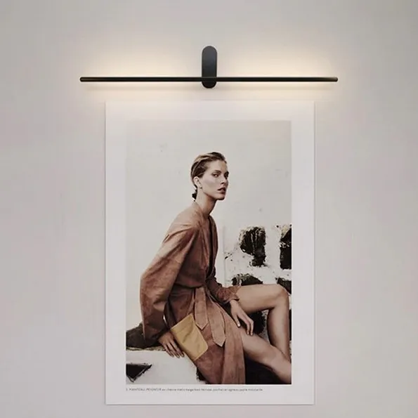 TooLight Nástenná LED lampa Kinkiet I čierna