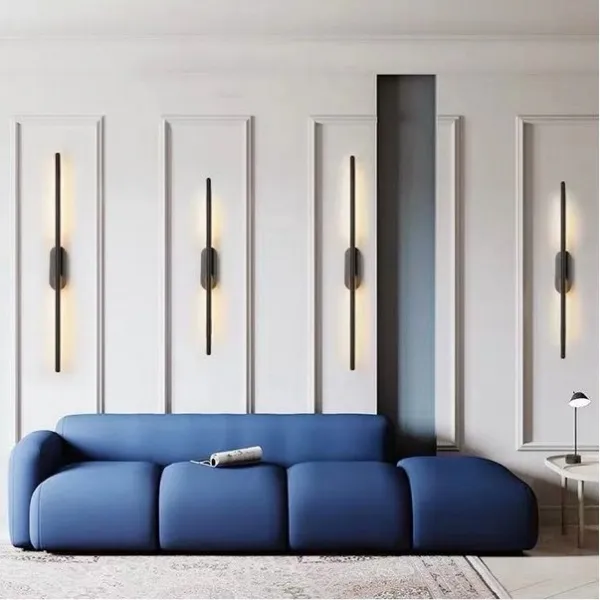 TooLight Nástenná LED lampa Kinkiet I čierna