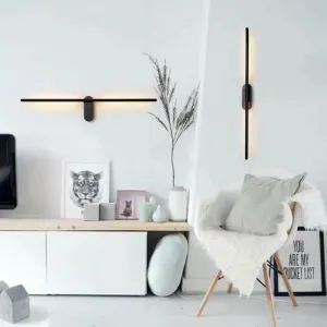 TooLight Nástenná LED lampa Kinkiet I čierna