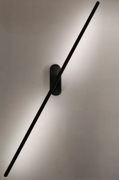 TooLight Nástenná LED lampa Kinkiet I čierna