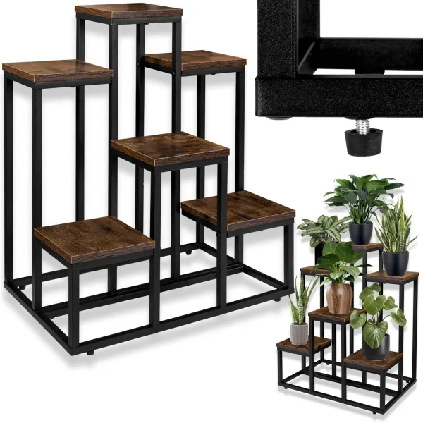 Stojan na kvety BELGAR RUSTIC loft