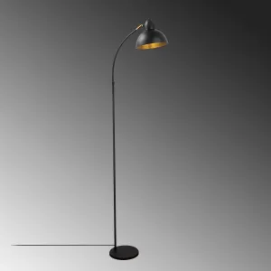 Opviq Stojacia lampa Varzan 162 cm čierna