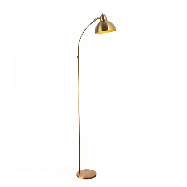 Opviq Stojacia lampa Varzan 162 cm zlatá