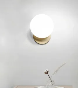 TooLight Nástenná okrúhla lampa APP950-1W zlatá