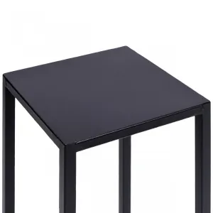 Piatto loftový záhon 60 cm čierny