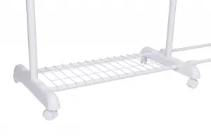 Mobilný stojan Rufo na kolieskach biely