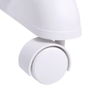 Mobilný stojan Rufo na kolieskach biely