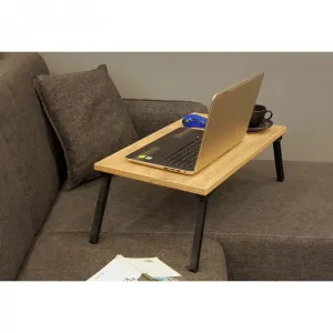 Hanah Home Stojan na notebook Gusto borovica/čierny