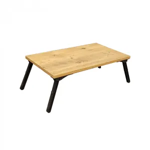Hanah Home Stojan na notebook Gusto borovica/čierny