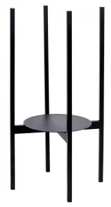 TZB Stojan na kvety Torre 70 cm čierny