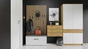 TP Living Stojan na obuv PARMA biely