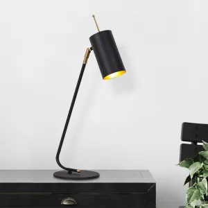 Opviq Stolná lampa Sivani čierna