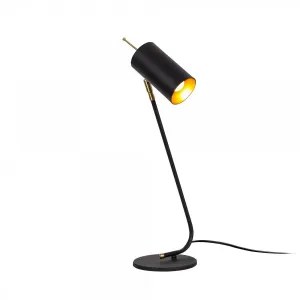 Opviq Stolná lampa Sivani čierna