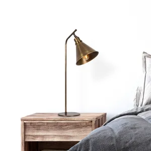 Opviq Stolná lampa Sivani IV zlatá