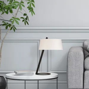 ASIR Stolná lampa SALIHINI - MR-624 biela čierna