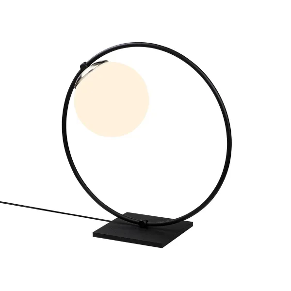 Opviq Stolová lampa Dolunay čierna/biela