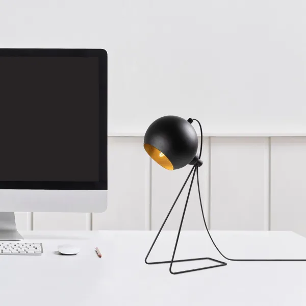 Opviq Stolová lampa Mixedo čierna