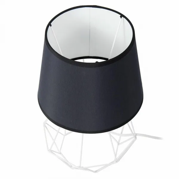 Bodek Stolová lampa Diamen 2v1 - čierna/biela
