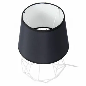 Bodek Stolová lampa Diamen 2v1 - čierna/biela