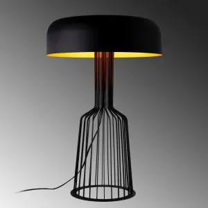 Opviq Stolová lampa Fellini čierna