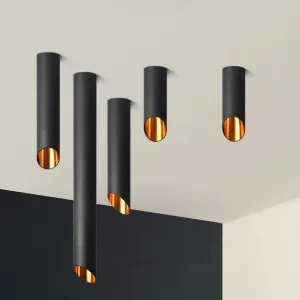 TooLight Stropné svietidlo 20 CM APP571-1C čiernozlaté