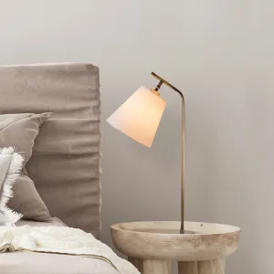 Opviq Stolová lampa Salihini biela