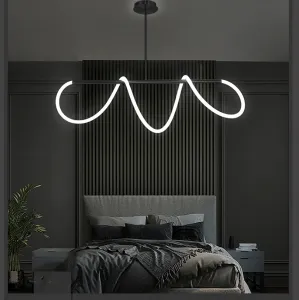 TooLight Stropné LED svietidlo Morko čierne