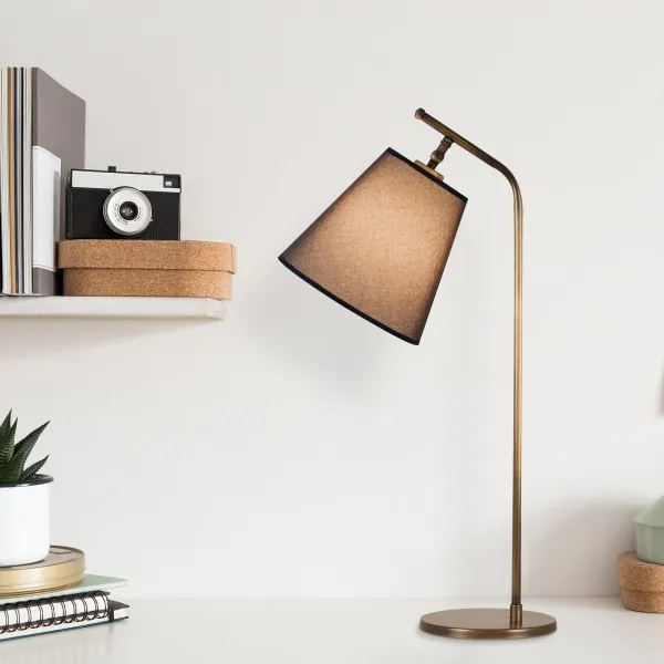 Opviq Stolová lampa Salihini mosadz