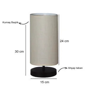 Opviq Stolová lampa Talis krémová