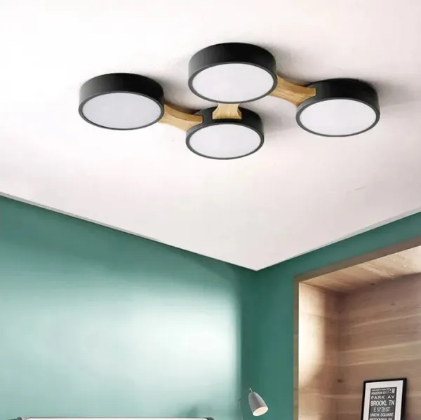 TooLight Stropné svietidlo APP527-4C čierne