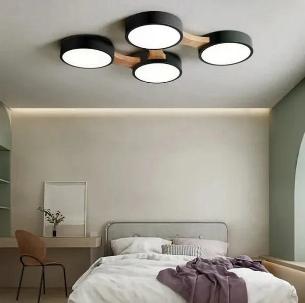 TooLight Stropné svietidlo APP527-4C čierne
