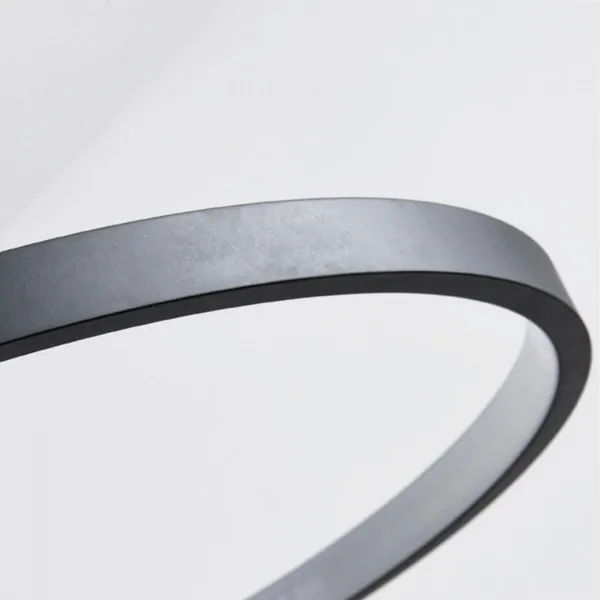 TooLight Stropné svietidlo Black Ring
