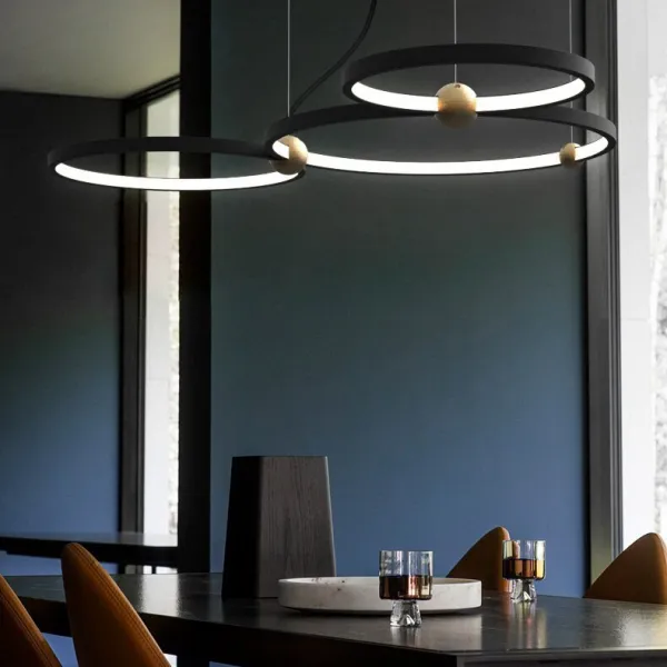 TooLight Stropné svietidlo Black Ring