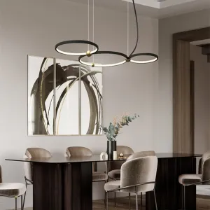 TooLight Stropné svietidlo Black Ring