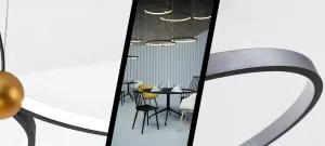 TooLight Stropné svietidlo Black Ring