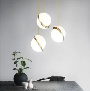 TooLight Stropné svietidlo Ballu biele/zlaté