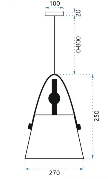 TooLight Stropné svietidlo BUFFO biele