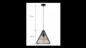 TooLight Stropné svietidlo CESTINO LH2065