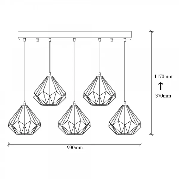 ASIR Luster DIAMOND - 704-5S1 čierny