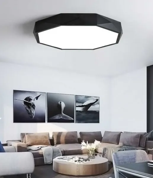 TooLight Stropné svietidlo Klan 50 cm čierne