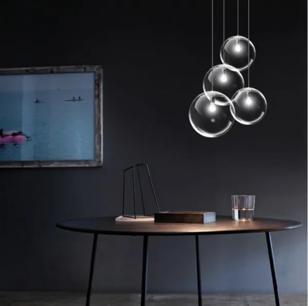 Stropné svietidlo TooLight Lassi 25 cm čierne